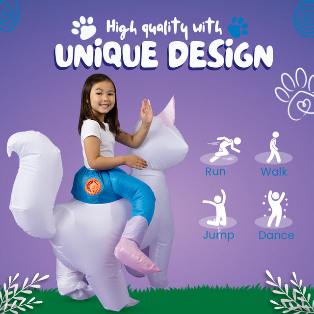 inflatable cat costume kids