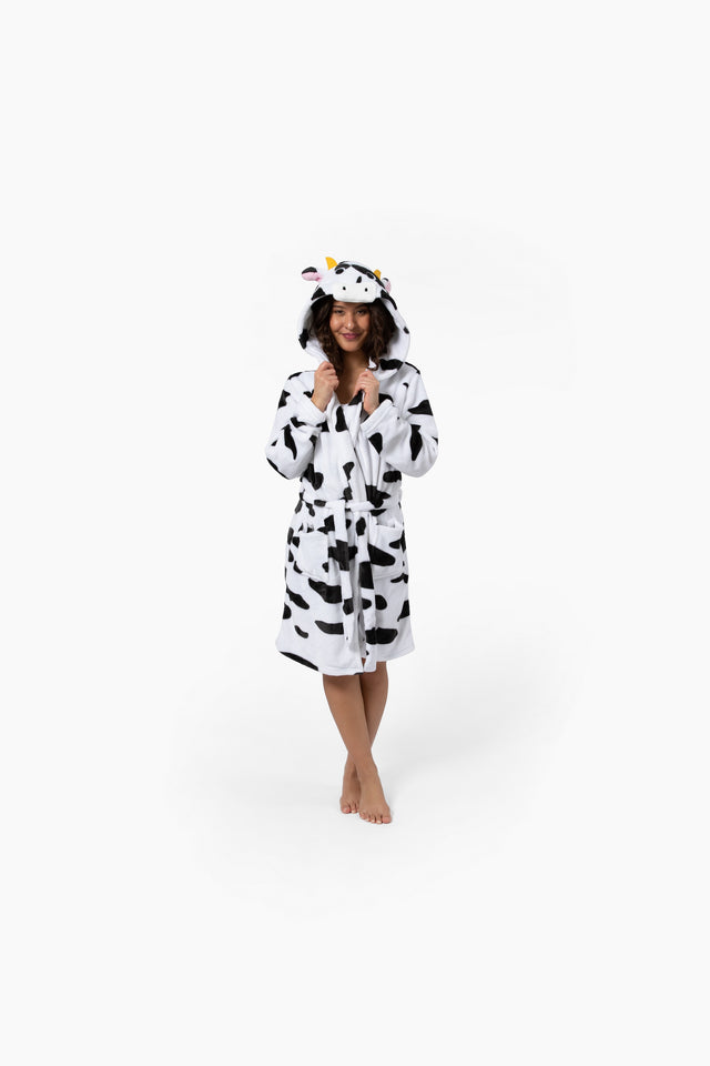 Cozy Up in Style with a Cow Robe