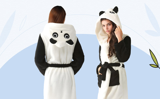 Get Cozy and Cute with a Panda Robe from Party Hoot