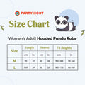 panda dressing gown adults