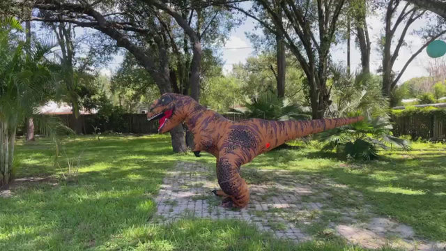 Inflatable Large  T-Rex 2.0 Costume